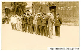 Postal La marineria alzada en la cárcel pública de Valparaíso 1931 - 6