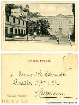 Postal Plaza de Justicia 2 - Valparaíso