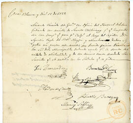 Orden militar Guerra Civil Chile 1829