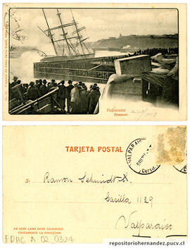 Postal Temporal 1 - Valparaíso