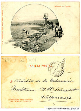 Postal Miramar-Laguna - Viña del Mar