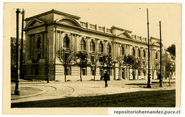 Postal Biblioteca Severín 1 - Valparaíso