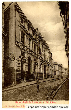 Postal Banco Anglo-Sud-Americano - Valparaíso